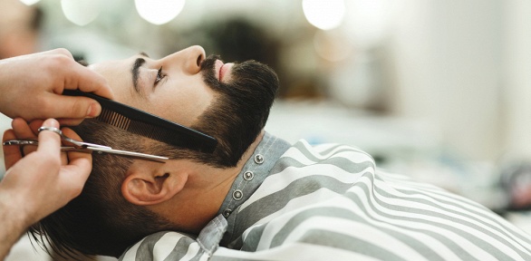 Мужская стрижка, оформление бороды в барбершопе BarberStyle