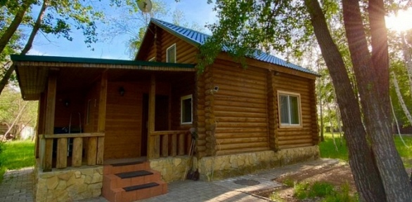 Отдых на берегу Димитровского водохранилища на базе «Жемчужина»