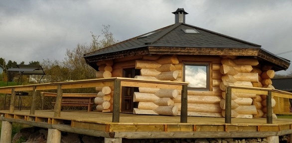 Аренда коттеджа или бунгало в Карелии от компании Tihotut