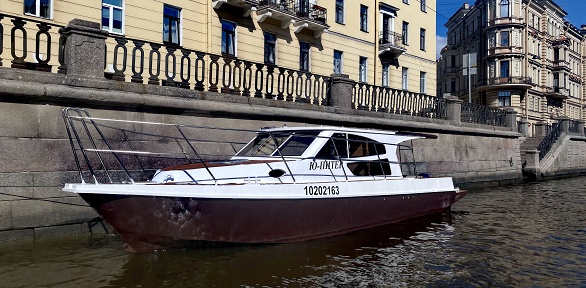 Прогулка на катере «Ю-Питер» до 11 человек с капитаном от Na Katere.spb