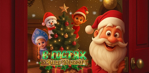 Билет на детское шоу «В гостях у Деда Мороза» от компании Bilet.Club