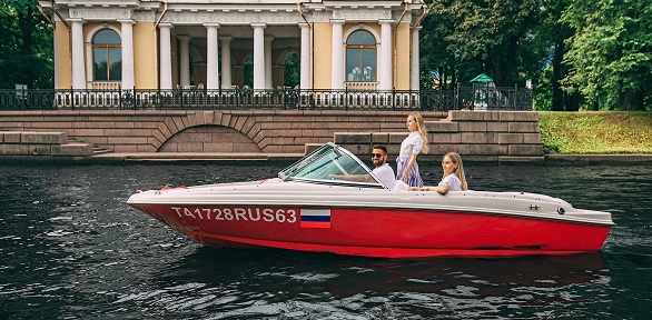 Прогулка на катере с капитаном от катеров «Винд вояж»