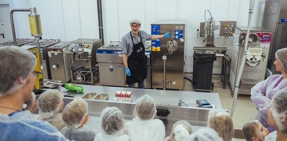 Экскурсия на фабрику мороженого Alpinetti