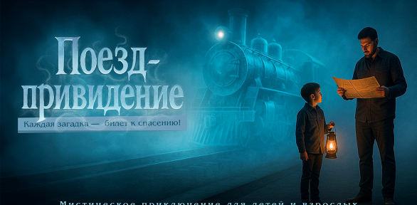 Участие в семейном квесте «Поезд-привидение» от студии «Семейные квесты»