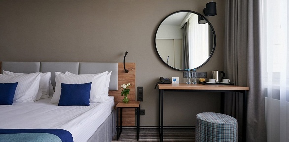 <b>Скидка до 46%.</b> Отдых на майские праздники в номере категории комфорт с завтраком в отеле Aerostar Moscow AZIMUT Hotel 4*