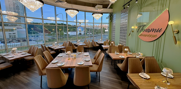 Всё меню кухни и напитки в ресторане «Ленинские Пенаты»