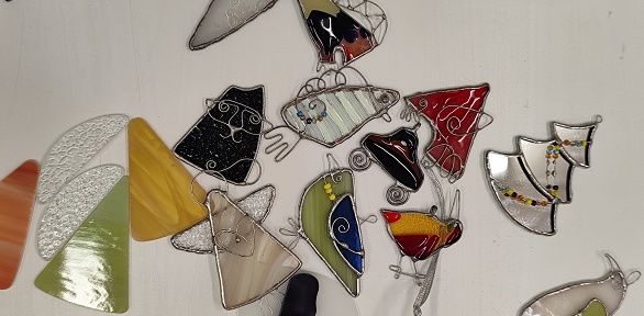 Мастер-класс по изготовлению стеклянной подвески от мастера Натальи