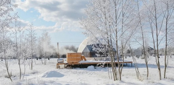 Проживание с завтраком и развлечениям в сафари-глэмпинге Vazuza Love