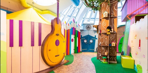 Входной билет в игровую комнату детского центра «Солнечный город»