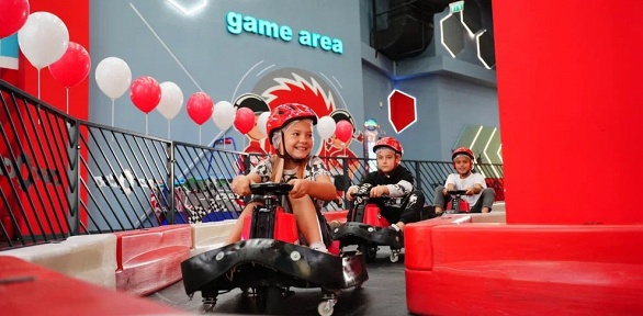2 или 3 заезда на дрифт-карте в картинг-центре Crazy Cart