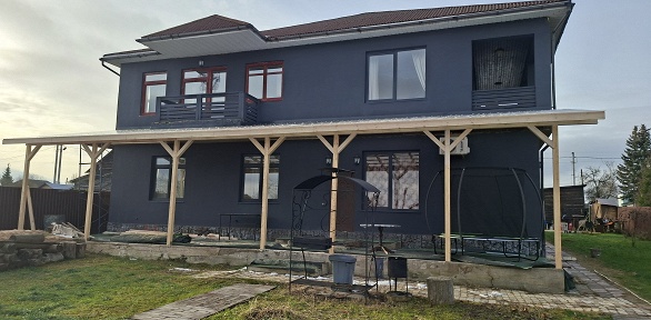 Аренда коттеджа или деревянного домика с русской банeй в Levkovo Village