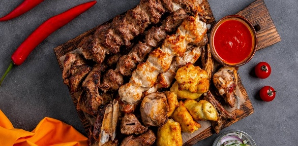 Сертификат на всё меню и напитки от сети Lav Kebab