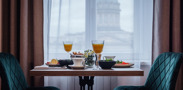 Проживание в центре Санкт-Петербурга в отеле Kempf Nevsky
