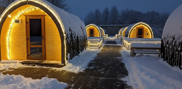 Новогодний отдых с развлекательной программой и с сауной в отеле «Ок-Река»
