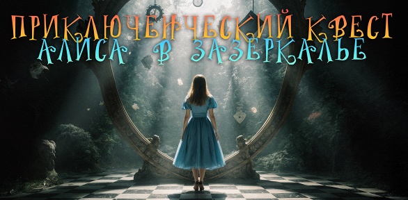 Участие в перформанс-квесте «Алиса в Зазеркалье» от студии Komponent