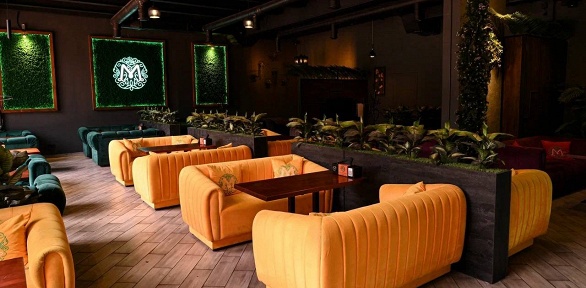 Меню, напитки, паровые коктейли в баре «Мята Lounge»