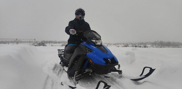 Катание на снегоходе от компании «МотоКвадроКлуб»