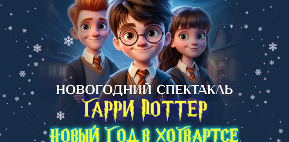 Интерактивный спектакль «Гарри Поттер — Новый год в Хогвартсе»