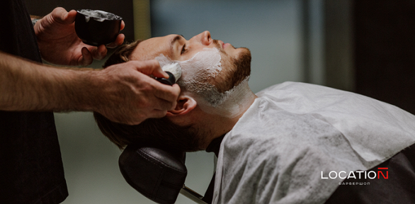 Мужская стрижка, моделирование бороды в барбершопе Location 21