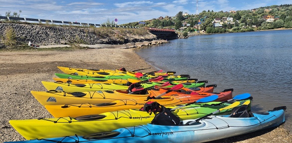 Организация сплава «Три реки» на каяках от компании «Каяк-Пермь»