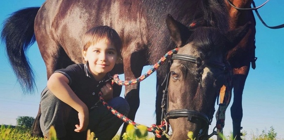 Прогулка на пони и лошадях до озера Донцо от конного клуба «Эдельвейс»