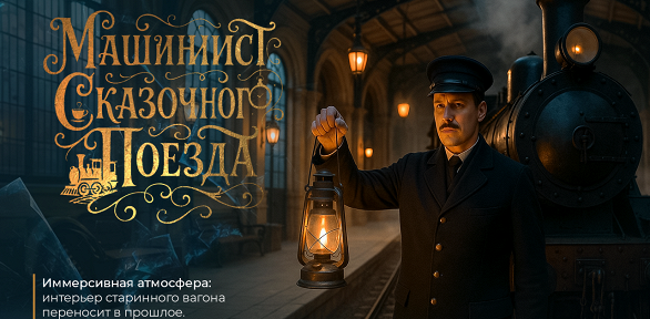 Квест «Машинист Сказочного поезда» от студии «Семейные квесты»