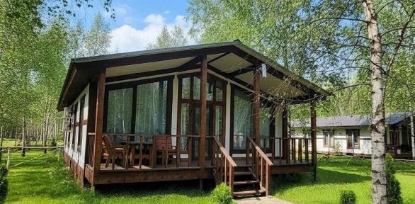 Отдых в номере или аренда коттеджа с завтраками на базе отдыха «Алино»