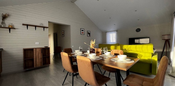 Семейный отдых на Истре в коттедже 382 «Оливковый» от компании Flatpoint