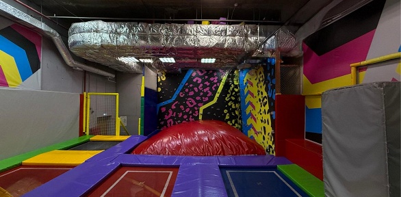 Посещение в ТЦ «Талер» батутного парка Shpak