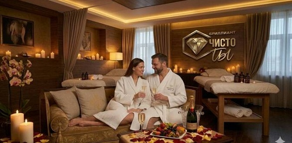Романтическое SPA-свидание в сети салонов «Бриллиант ЧистоТы»