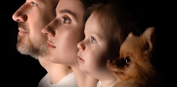 «Портрет поколений», индивидуальное, парное и семейное фото радужки глаза