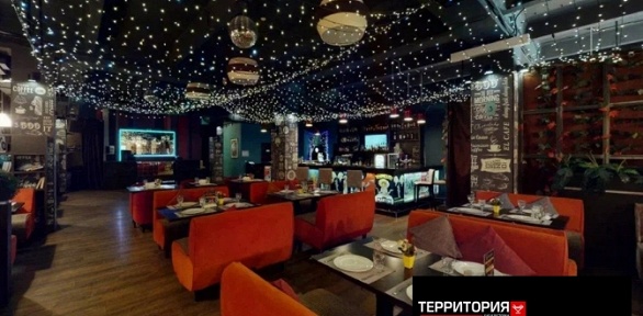 Всё меню и напитки в ресторане сети «Территория» со скидкой 50%