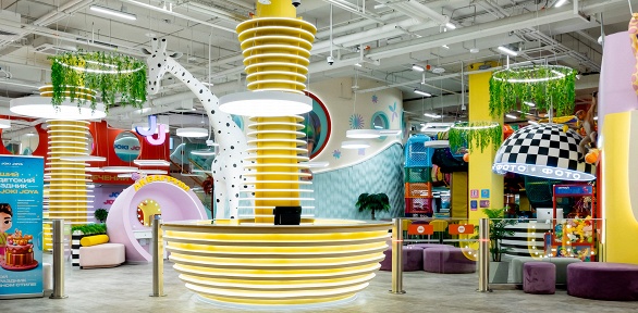 Праздник в ТРЦ «Кузьминки Молл» в парке развлечений Joki Joya