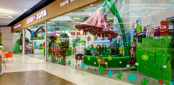 Праздник в ТРЦ «Весна» в парке развлечений Joki Joya