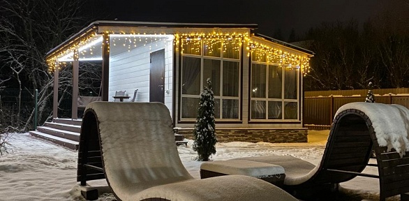 Аренда коттеджа с посещением сауны и купели от компании «Метелица»