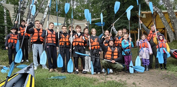 Сплав на байдарке вдоль усадьбы «Архангельское» от клуба «7 ветров»