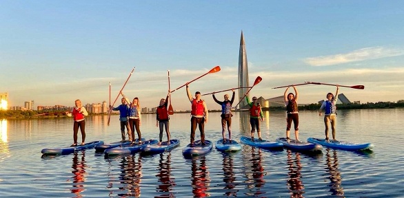 Прогулка на сапсерфе от компании Travel_sup