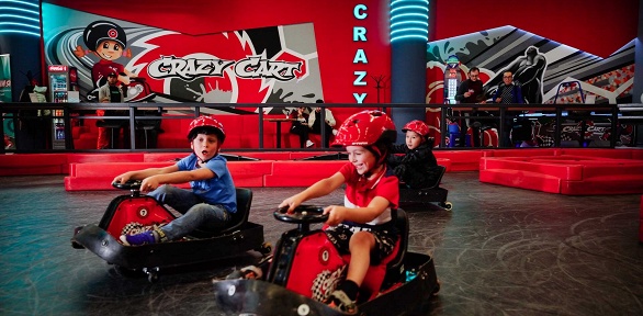 2 или 3 заезда на дрифт-карте в картинг-центре Crazy Cart
