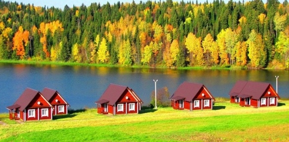 Отдых на берегу Сылвы с арендой малой беседки на базе отдыха «Спорт»