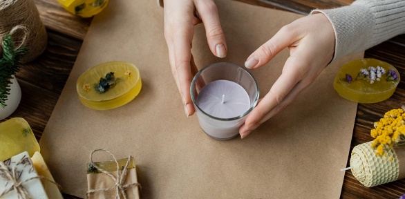 Мастер-класс по свечеварению от Насоновой Надежды