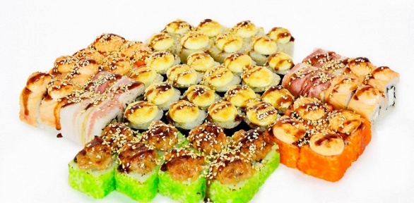 Суши, роллы, сеты от службы доставки Bistro Sushi
