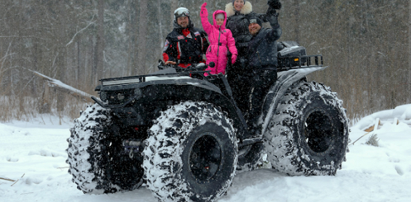 Катание на премиум-бигфуте Enwix от компании «Бигфут-тур»