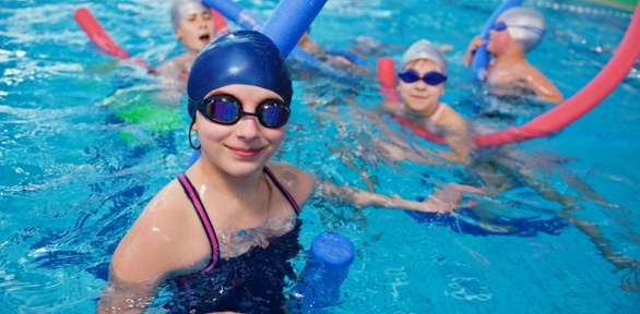 Посещение бассейна для детей в центре чемпионов «Осьминожки»