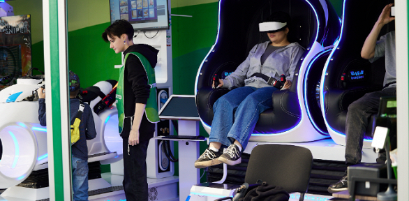 Посещение VR-аттракционов в парке «Миллениумленд»