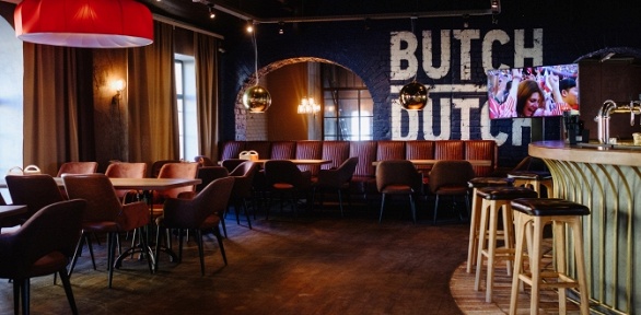 Блюда и напитки в ресторане «Butch & Dutch на Набережной» за полцены