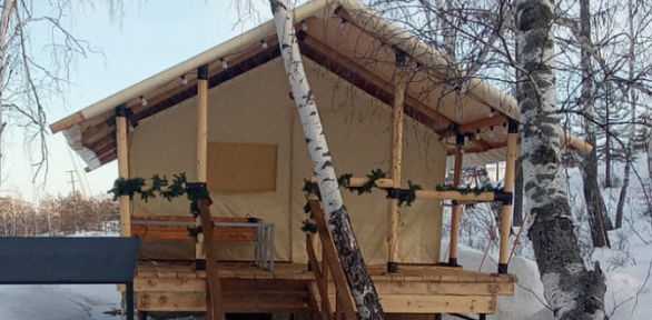 Отдых на озере Банное с посещением бани в глэмпинге «Наедине»