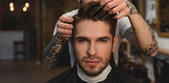 Мужская стрижка и моделирование бороды в барбершопе Namode Barbershop