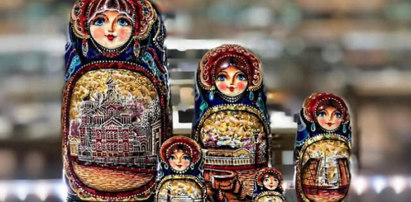 Мастер-класс по росписи матрешки в «Музее матрешки»