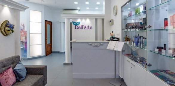 УЗ-чистка, биоревитализация, микротоковая терапия лица в центре Dell`Arte