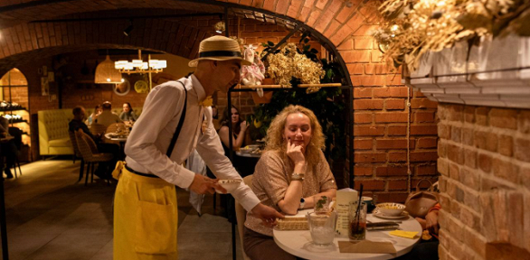 Итальянский ужин с пиццей в ресторане «Мама Мия»